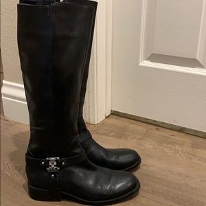Vince camuto riding boots. Leather Upper